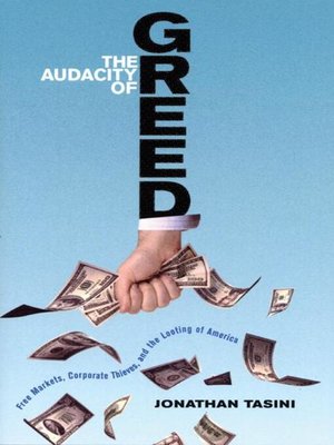 cover image of The Audacity of Greed